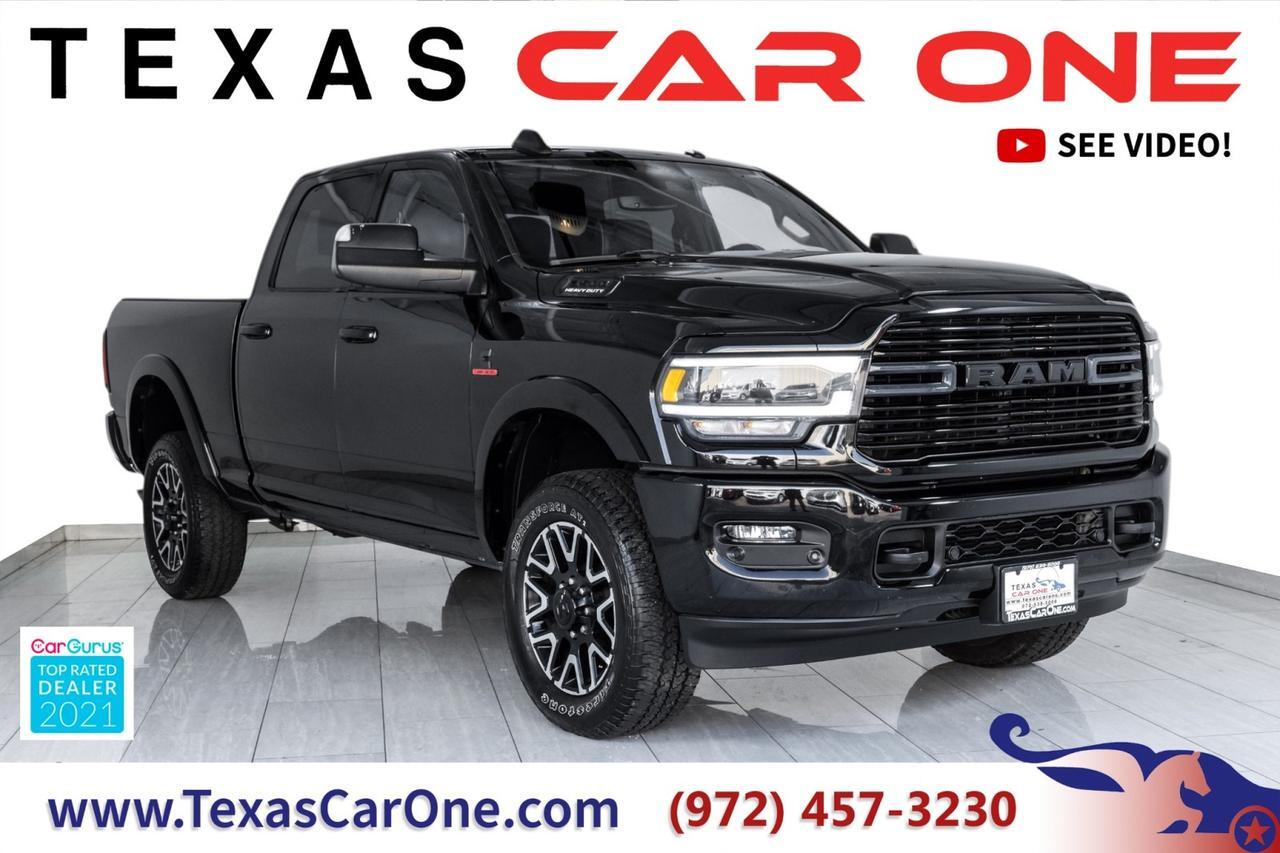 2019 Ram 3500 LARAMIE CREW CAB 4WD 6.7L DIESEL BLIND SPOT NAVIGATION SUNROOF LEATHER SEATS