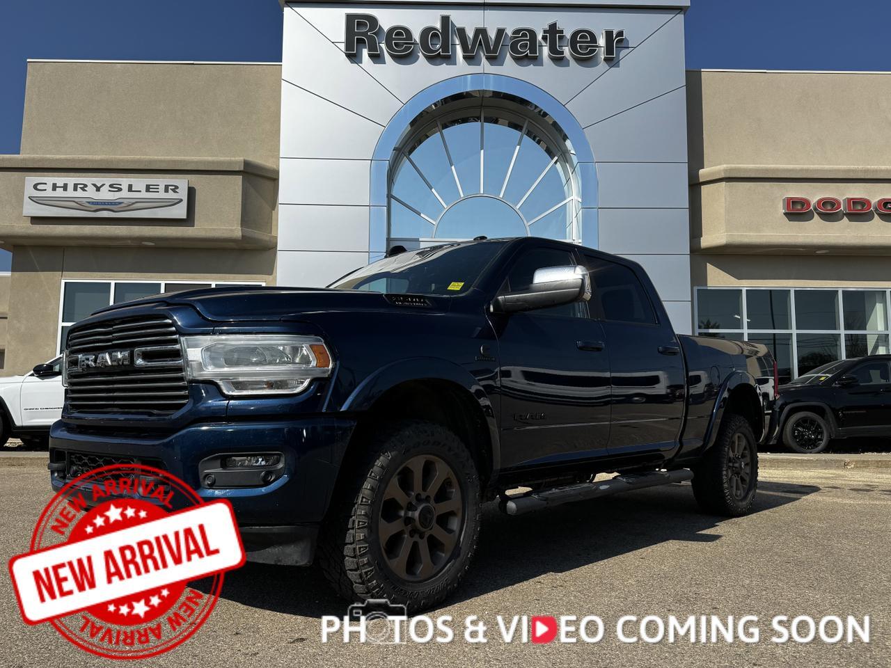2019 Ram 3500 Laramie Crew Cab 4x4 | Cummins Diesel | Chrome | Heated Seats | Backup Camera Redwater AB