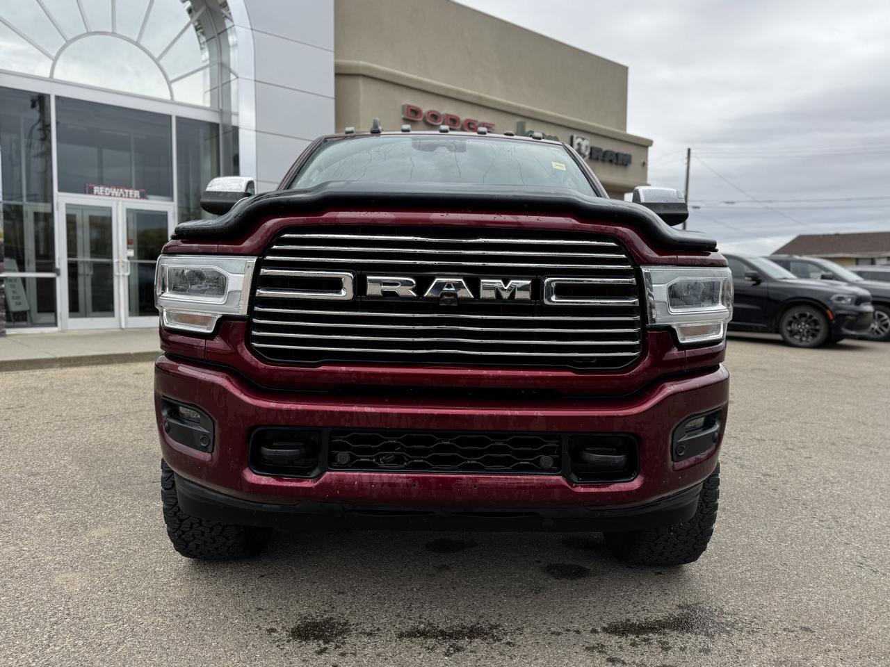 2019 Ram 3500 Laramie Crew Cab 4x4 | Cummins Diesel | Leather | Sunroof | NAV | Heated Vented Seats Redwater AB