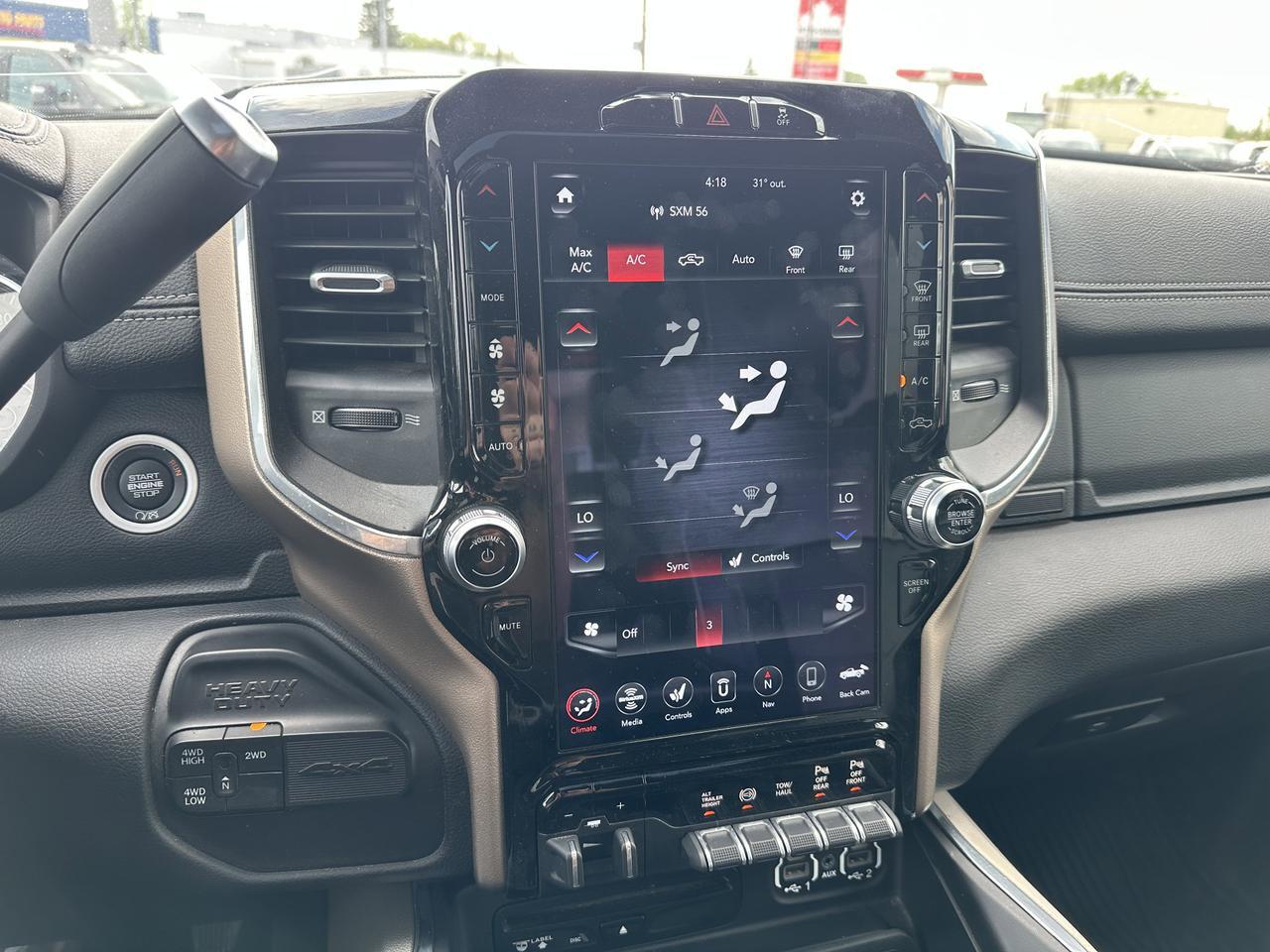 2019 Ram 3500 Laramie Crew Cab 4x4 | DELETED | Aisin Trans | Tow Tech Group | Sun Roof | Alpine Audio | Leather Redwater AB