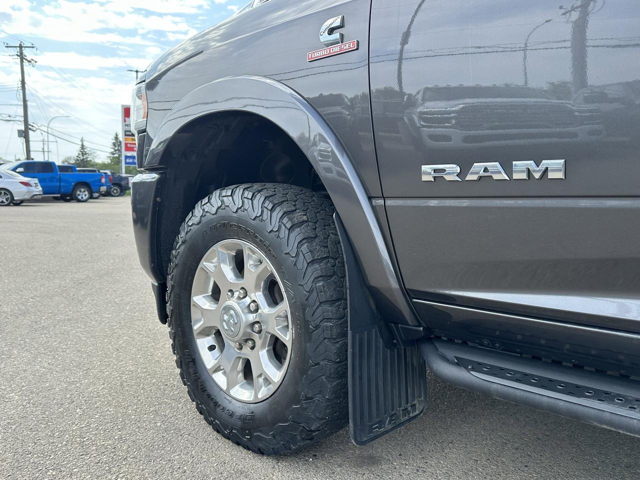 2019 Ram 3500 Laramie Crew Cab 4x4 | DELETED | Aisin Trans | Tow Tech Group | Sun Roof | Alpine Audio | Leather Redwater AB