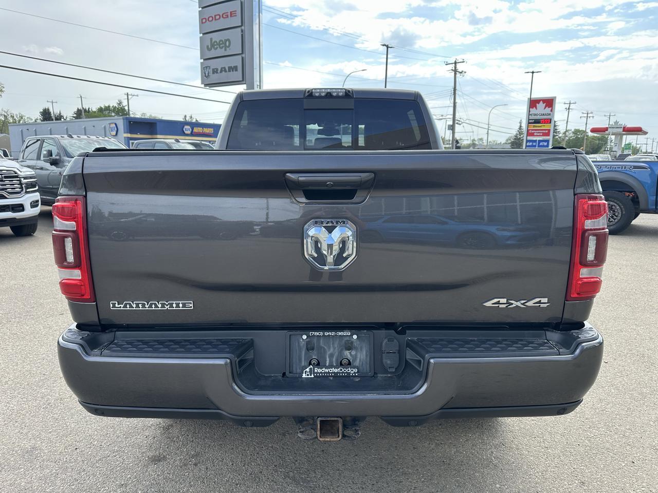 2019 Ram 3500 Laramie Crew Cab 4x4 | DELETED | Aisin Trans | Tow Tech Group | Sun Roof | Alpine Audio | Leather Redwater AB