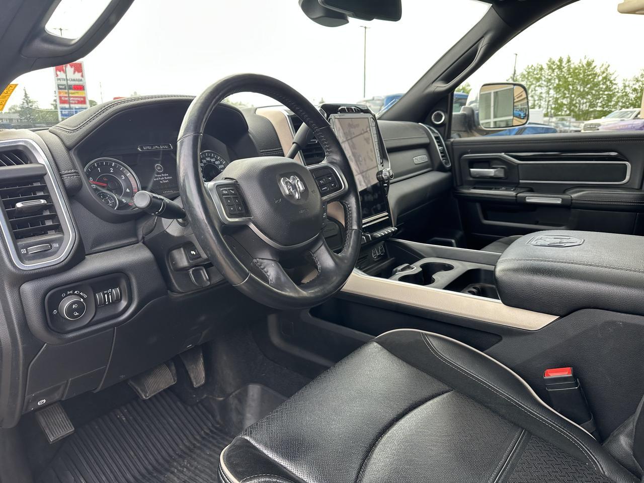 2019 Ram 3500 Laramie Crew Cab 4x4 | DELETED | Aisin Trans | Tow Tech Group | Sun Roof | Alpine Audio | Leather Redwater AB