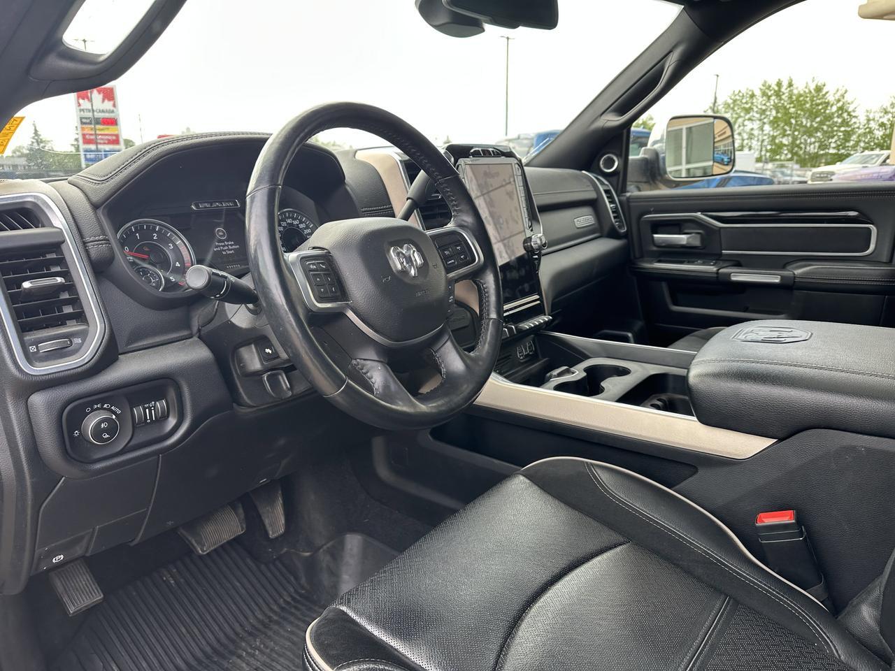 2019 Ram 3500 Laramie Crew Cab 4x4 | DELETED | Aisin Trans | Tow Tech Group | Sun Roof | Alpine Audio | Leather Redwater AB