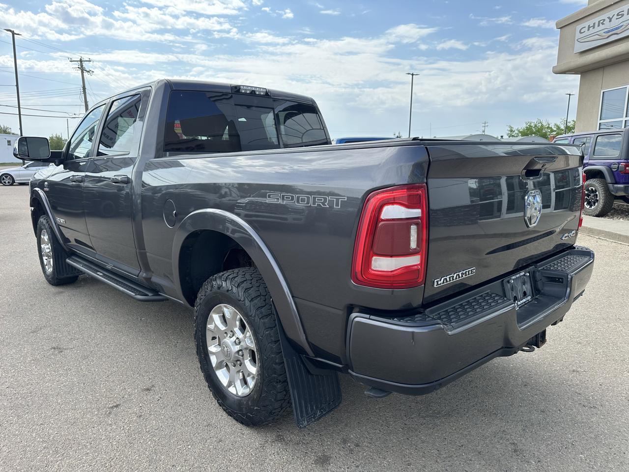 2019 Ram 3500 Laramie Crew Cab 4x4 | DELETED | Aisin Trans | Tow Tech Group | Sun Roof | Alpine Audio | Leather Redwater AB