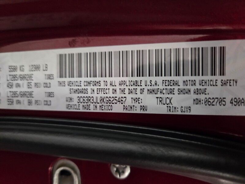 2019 Ram 3500 Laramie Long Bed 6.7L Diesel GPS Camera NEW Tires FREE WARRANTY Arlington TX