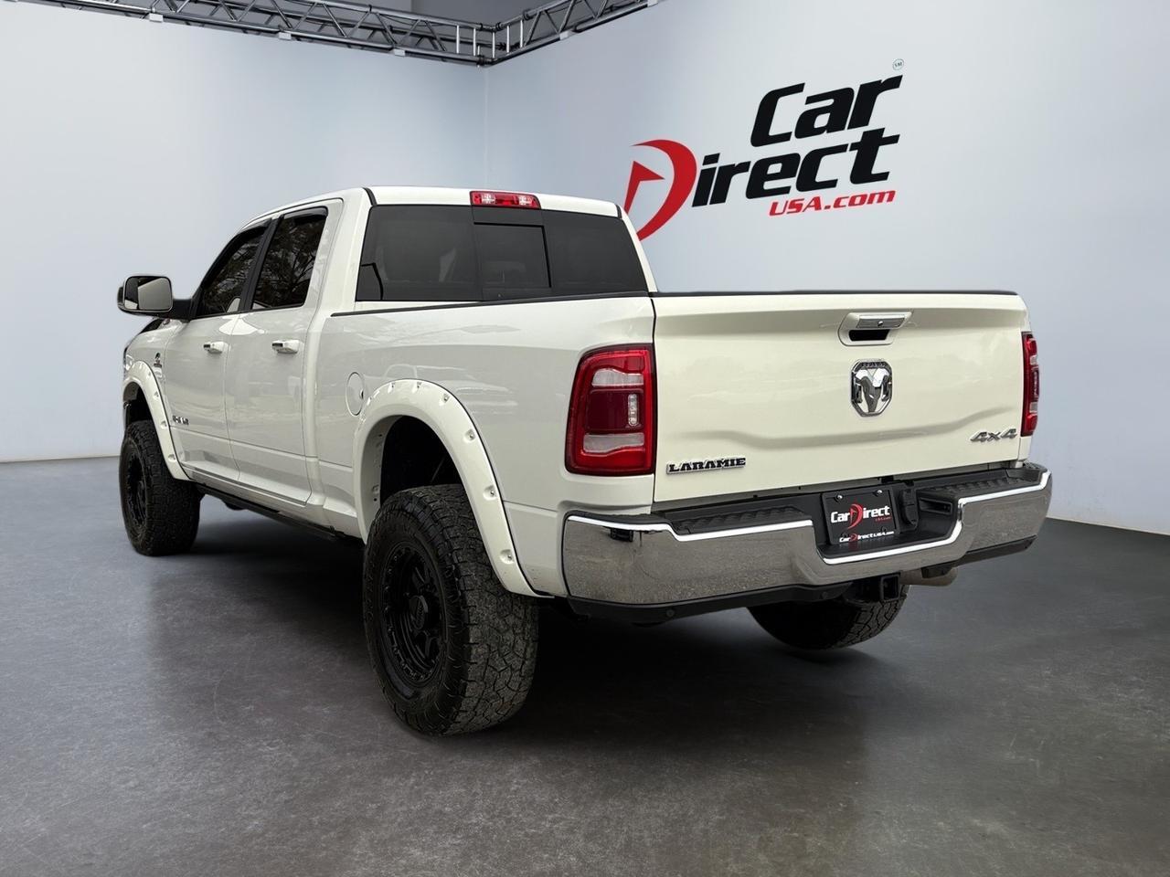 2019 Ram 3500 Laramie, POWER RUNNING BOARDS, BLIND SPOT ALERT, PUSH BUTTON START, HEATED & COOLING SEATS, APPLE CARPLAY/ANDROID AUTO, REMOTE RELEASE TAILGATE, LOW MILES, ONLY 1 OWNER, GO BIG IN THIS 3500!