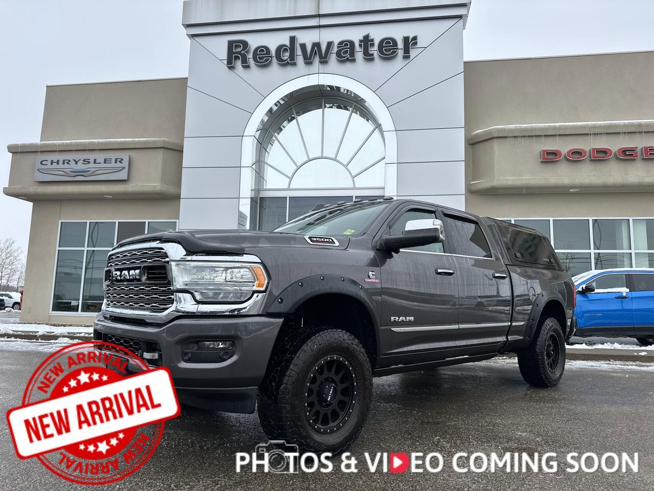2019 Ram 3500 Limited Crew Cab 4x4 | Cummins Diesel | Leather | Towing | Sunroof | NAV
