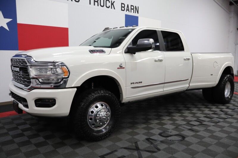 2019 Ram 3500 Limited Dually 6.7L Diesel 12in GPS Camera Gooseneck 35in Tires