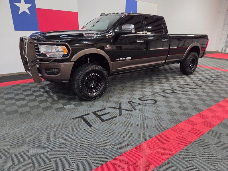 2019 Ram 3500 Longhorn Long Bed 6.7L Diesel 12in Screen Sunroof NEW Tires Fox Shocks FREE WARRANTY