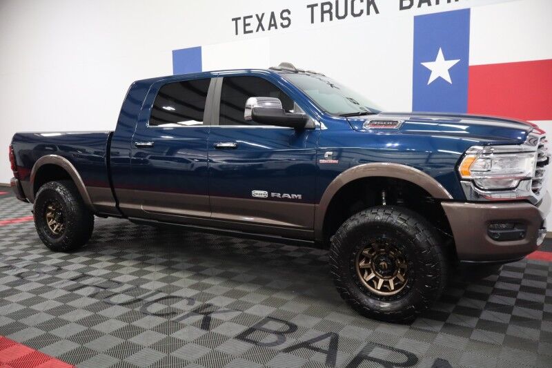 2019 Ram 3500 Longhorn Mega Cab 4WD 6.7L Diesel 35in Toyo Tires Sunroof Arlington TX
