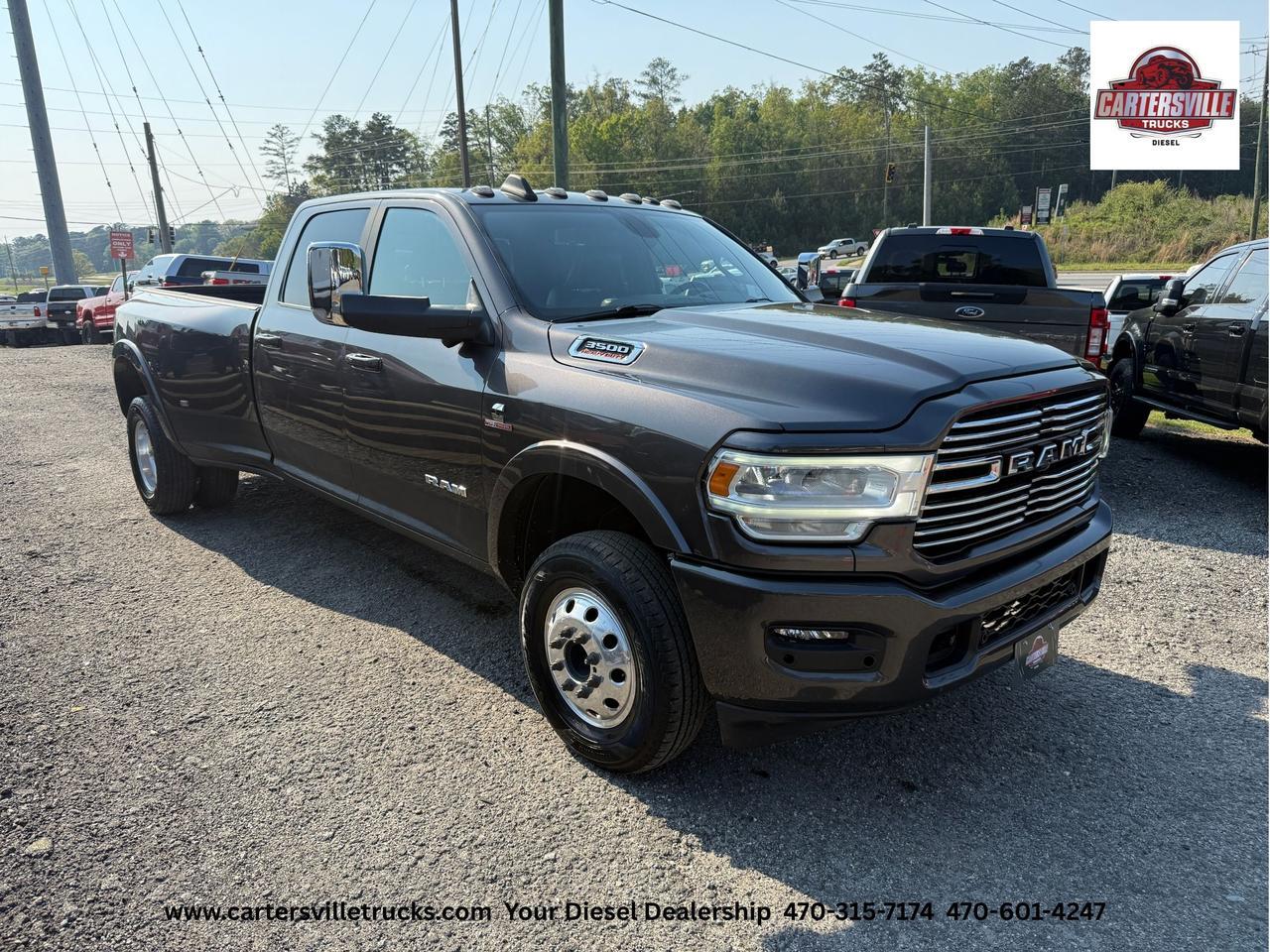 2019 Ram 3500 SOLD SOLD SOLD*** Laramie 4x4 - DUALLY - AISIN - H/0 - DELETED - REAR BAGS Cartersville GA