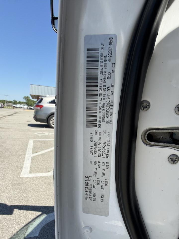 2019 Ram 3500 SRW 4x4 Diesel Tradesman Collinsville OK