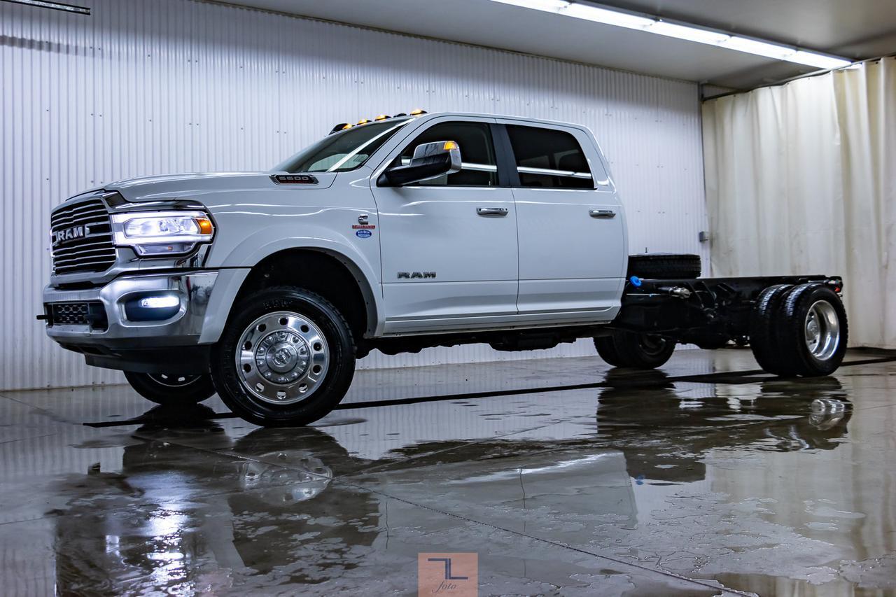 2019 Ram 5500 4x4 Crew Cab Laramie Diesel AISIN Cab & Chassis Red Deer AB