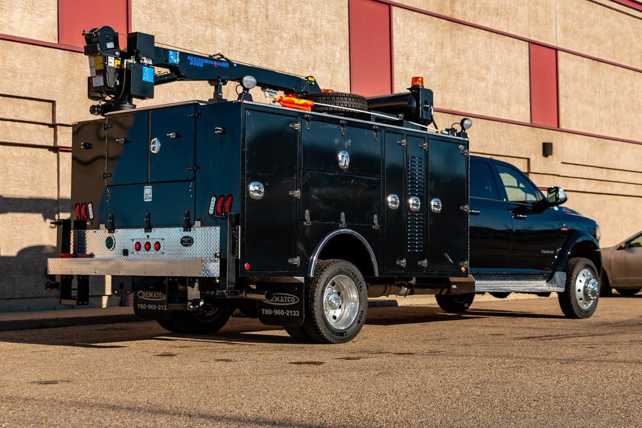 2019 Ram 5500 4x4 Crew Cab Laramie Mechanic's Crane VMAC Red Deer AB
