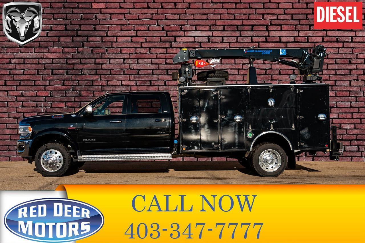 2019 Ram 5500 4x4 Crew Cab Laramie Mechanic's Crane VMAC