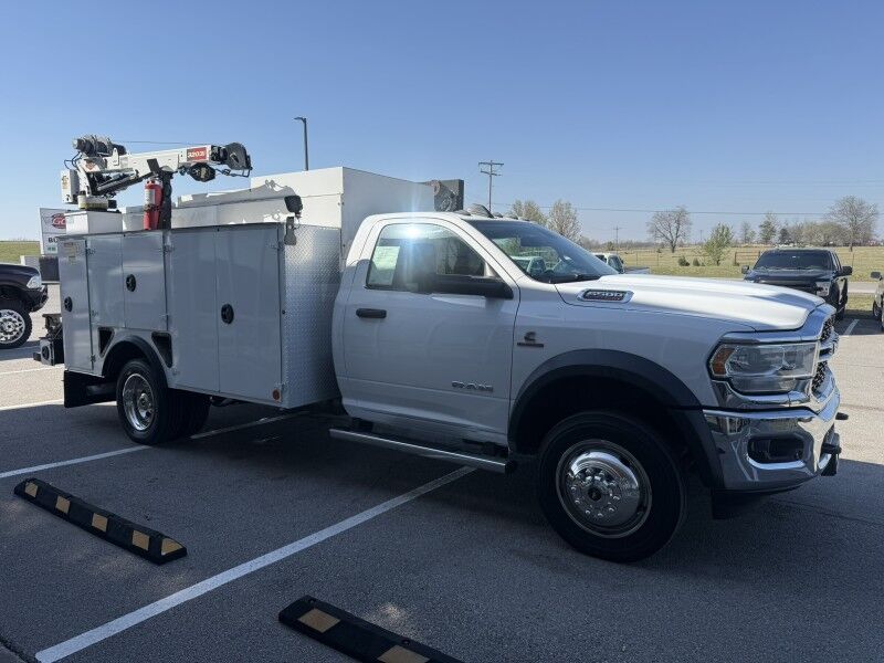 2019 Ram 5500 4x4 Diesel Utility w/ IMT 3203i Crane Tradesman Collinsville OK