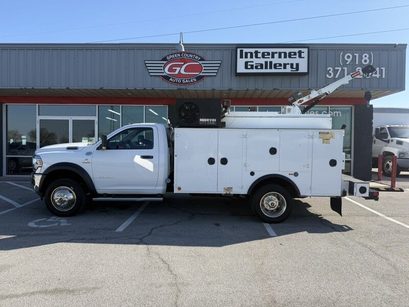 2019 Ram 5500 4x4 Diesel Utility w/ IMT 3203i Crane Tradesman Collinsville OK