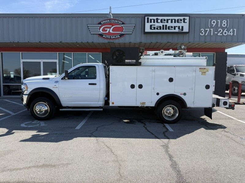 2019 Ram 5500 4x4 Diesel Utility w/ IMT 3203i Crane Tradesman Collinsville OK