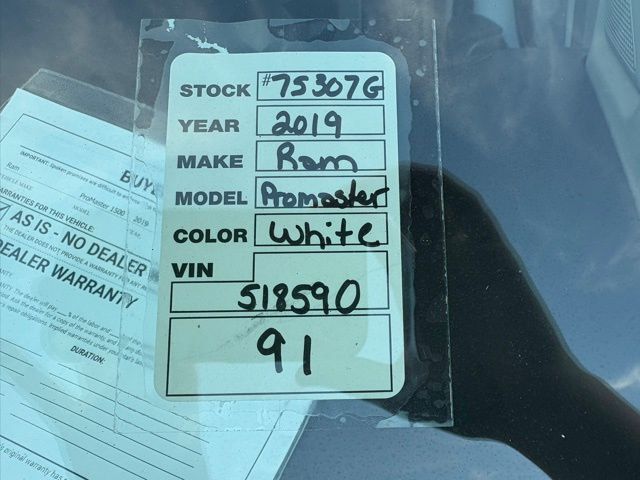 2019 Ram ProMaster 1500 Base Jacksonville FL
