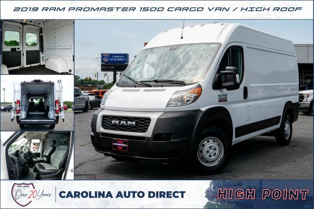 2019 Ram ProMaster 1500 Cargo Van / High Roof / 3.6L V6!