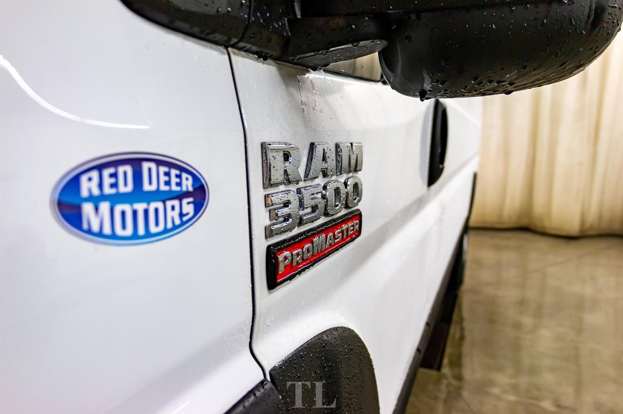 2019 Ram ProMaster 3500 Ext High Roof Cargo Van Nav BCam Red Deer AB