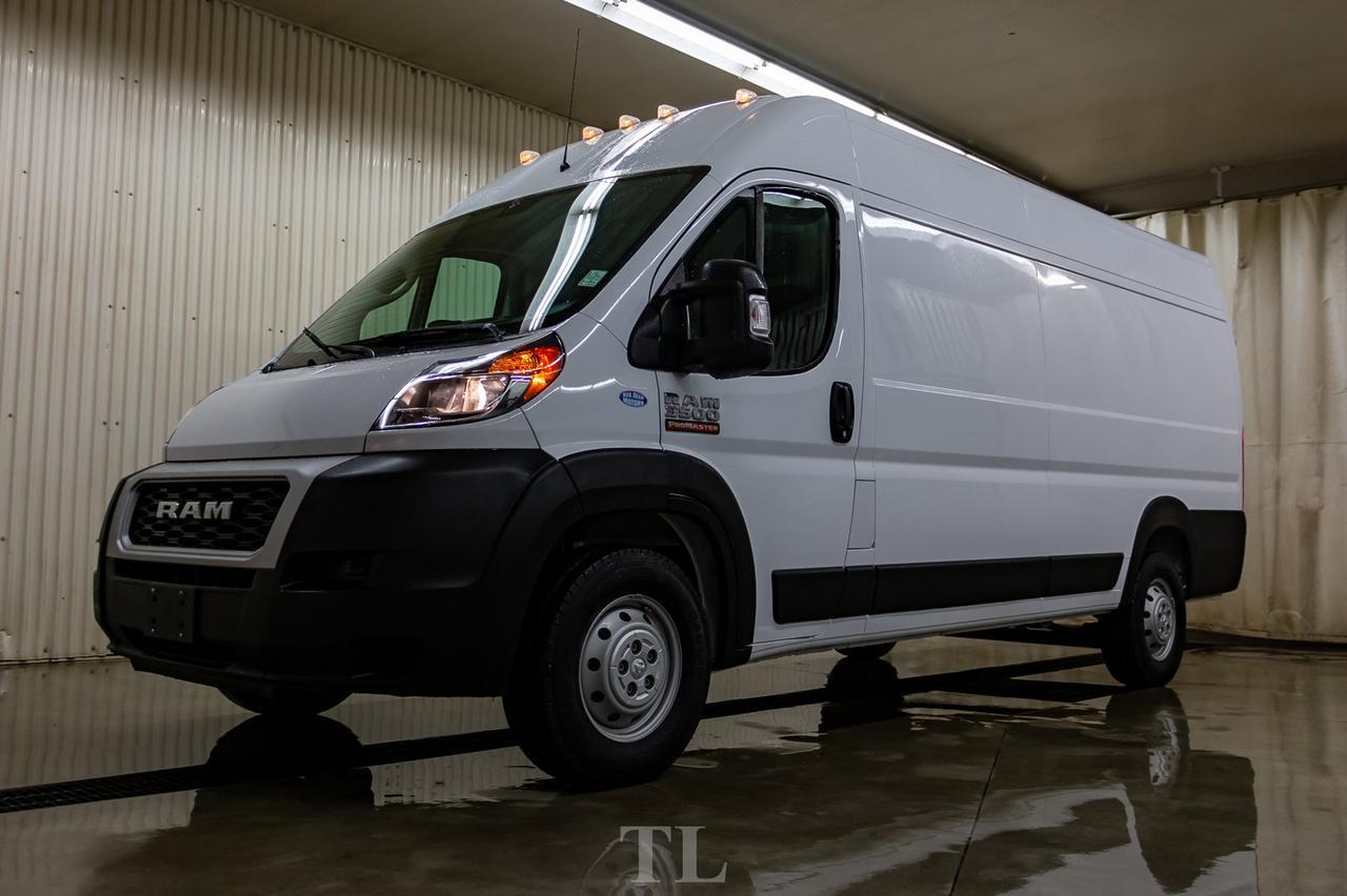 2019 Ram ProMaster 3500 Ext High Roof Cargo Van Nav BCam Red Deer AB