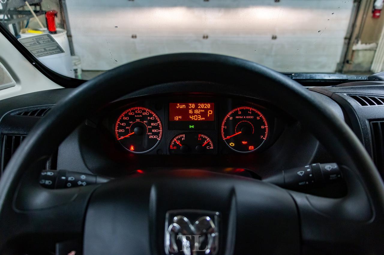 2019 Ram ProMaster 3500 Ext High Roof Cargo Van Nav BCam Red Deer AB