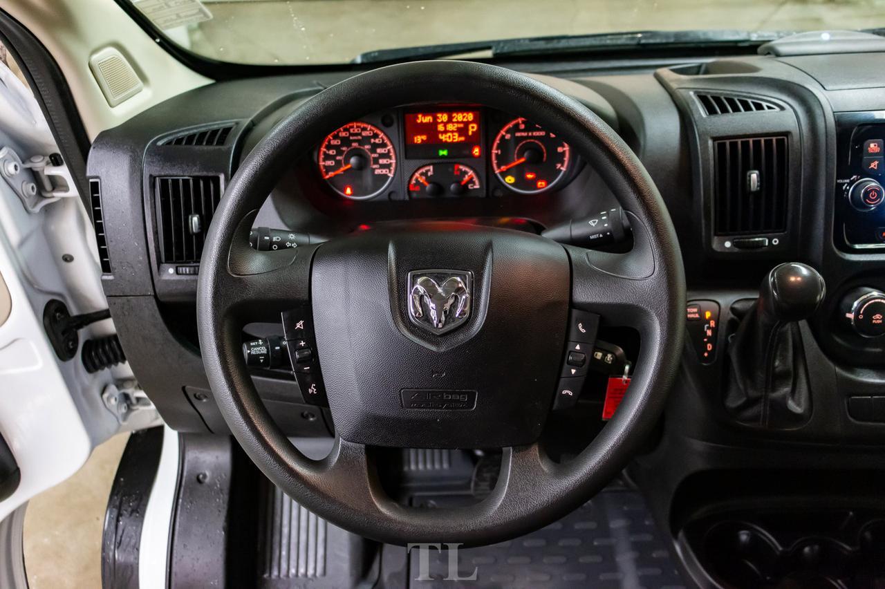 2019 Ram ProMaster 3500 Ext High Roof Cargo Van Nav BCam Red Deer AB