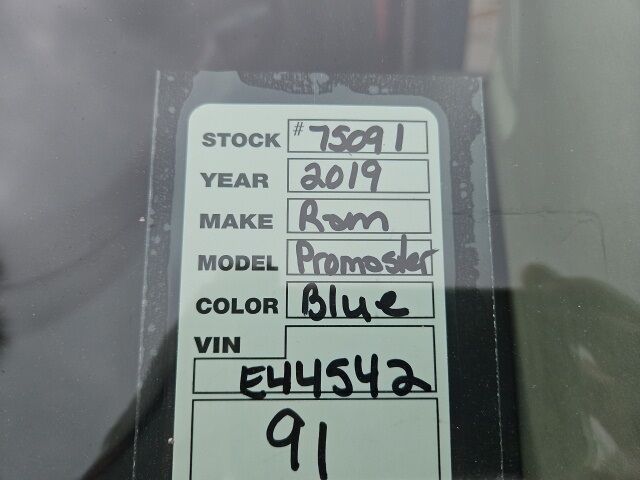 2019 Ram ProMaster 3500 High Roof Jacksonville FL