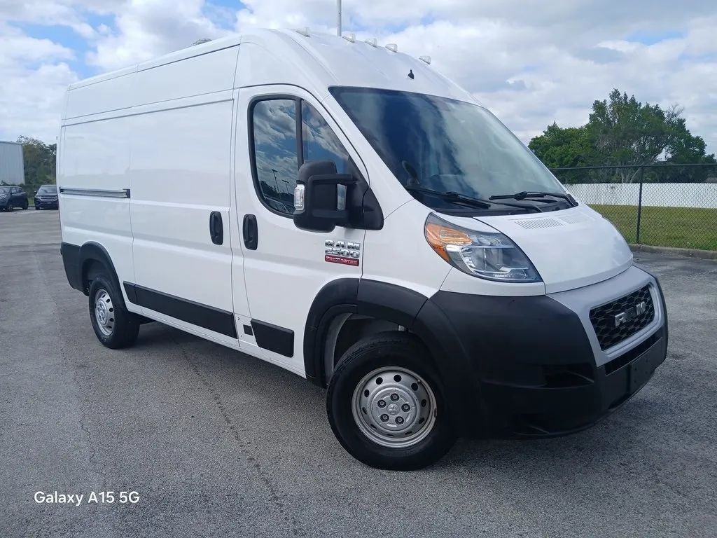 2019 Ram ProMaster Cargo Van 2500 High Roof Van 3D