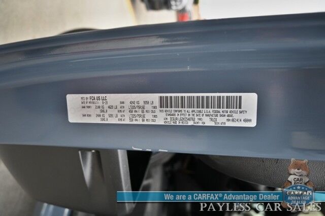 2019 Ram ProMaster Cargo Van High Roof / 3.6L V6 / Power Locks, Windows & Mirrors / Bluetooth / USB Input / Back Up Camera / Rear Park Sensors / Air Conditioning / Pass Through Bulkhead / Adjustable Built In Shelving Anchorage AK