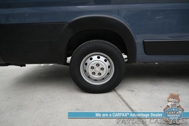 2019 Ram ProMaster Cargo Van High Roof / 3.6L V6 / Power Locks, Windows & Mirrors / Bluetooth / USB Input / Back Up Camera / Rear Park Sensors / Air Conditioning / Pass Through Bulkhead / Adjustable Built In Shelving Anchorage AK