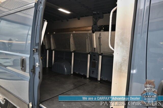 2019 Ram ProMaster Cargo Van High Roof / 3.6L V6 / Power Locks, Windows & Mirrors / Bluetooth / USB Input / Back Up Camera / Rear Park Sensors / Air Conditioning / Pass Through Bulkhead / Adjustable Built In Shelving Anchorage AK