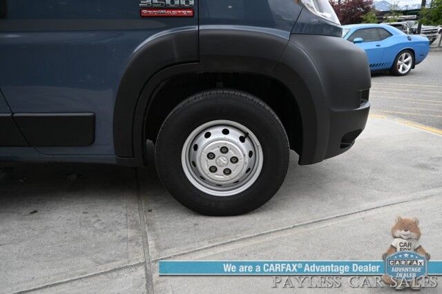 2019 Ram ProMaster Cargo Van High Roof / 3.6L V6 / Power Locks, Windows & Mirrors / Bluetooth / USB Input / Back Up Camera / Rear Park Sensors / Air Conditioning / Pass Through Bulkhead / Adjustable Built In Shelving Anchorage AK