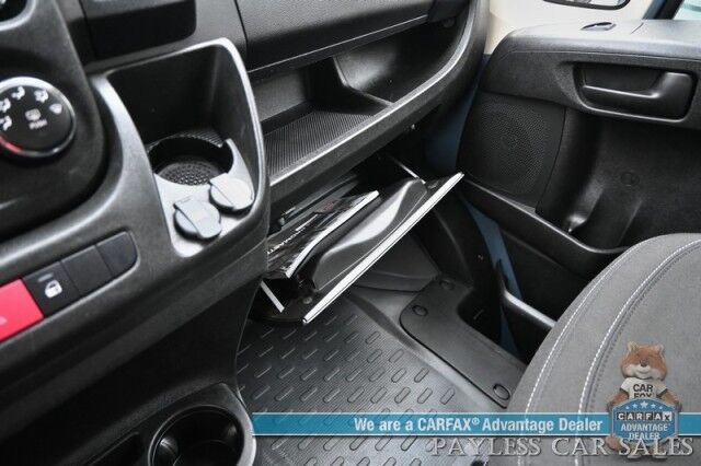 2019 Ram ProMaster Cargo Van High Roof / 3.6L V6 / Power Locks, Windows & Mirrors / Bluetooth / USB Input / Back Up Camera / Rear Park Sensors / Air Conditioning / Pass Through Bulkhead / Adjustable Built In Shelving Anchorage AK