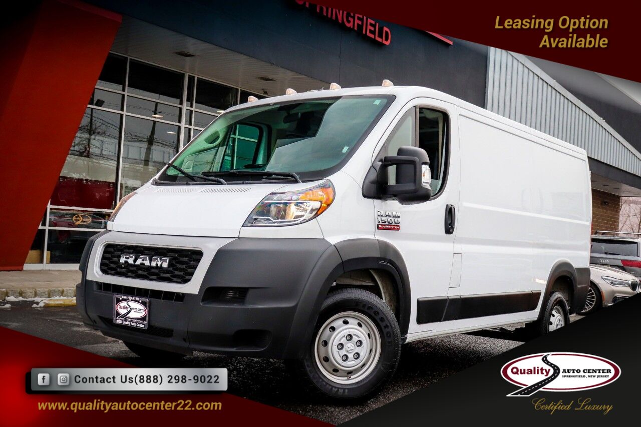 2019 Ram ProMaster Cargo Van Low Roof 136 Cargo Backup Camera 1 Owner Springfield NJ 2019 Ram ProMaster Cargo Van Low Roof 136 Cargo Backup Camera 1 Owner Springfield NJ