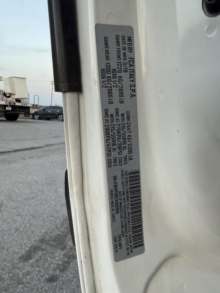 2019 Ram ProMaster City Cargo Van Tradesman SLT Collinsville OK