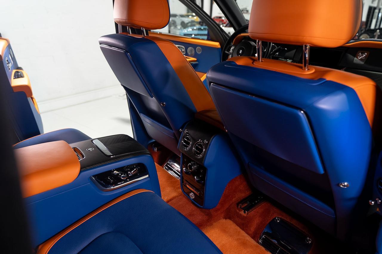 2019 Rolls-Royce Cullinan FOUR-PASSENGER CONFIGURATION! Salamanca Blue paint, Mandarin coachline, bespoke interior AND MORE!!! Fort Lauderdale FL