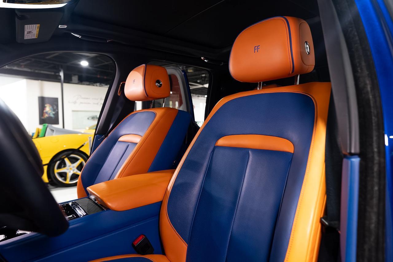 2019 Rolls-Royce Cullinan FOUR-PASSENGER CONFIGURATION! Salamanca Blue paint, Mandarin coachline, bespoke interior AND MORE!!! Fort Lauderdale FL