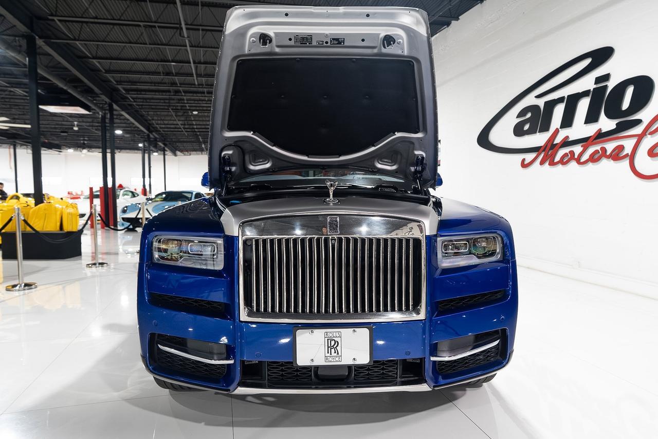 2019 Rolls-Royce Cullinan FOUR-PASSENGER CONFIGURATION! Salamanca Blue paint, Mandarin coachline, bespoke interior AND MORE!!! Fort Lauderdale FL