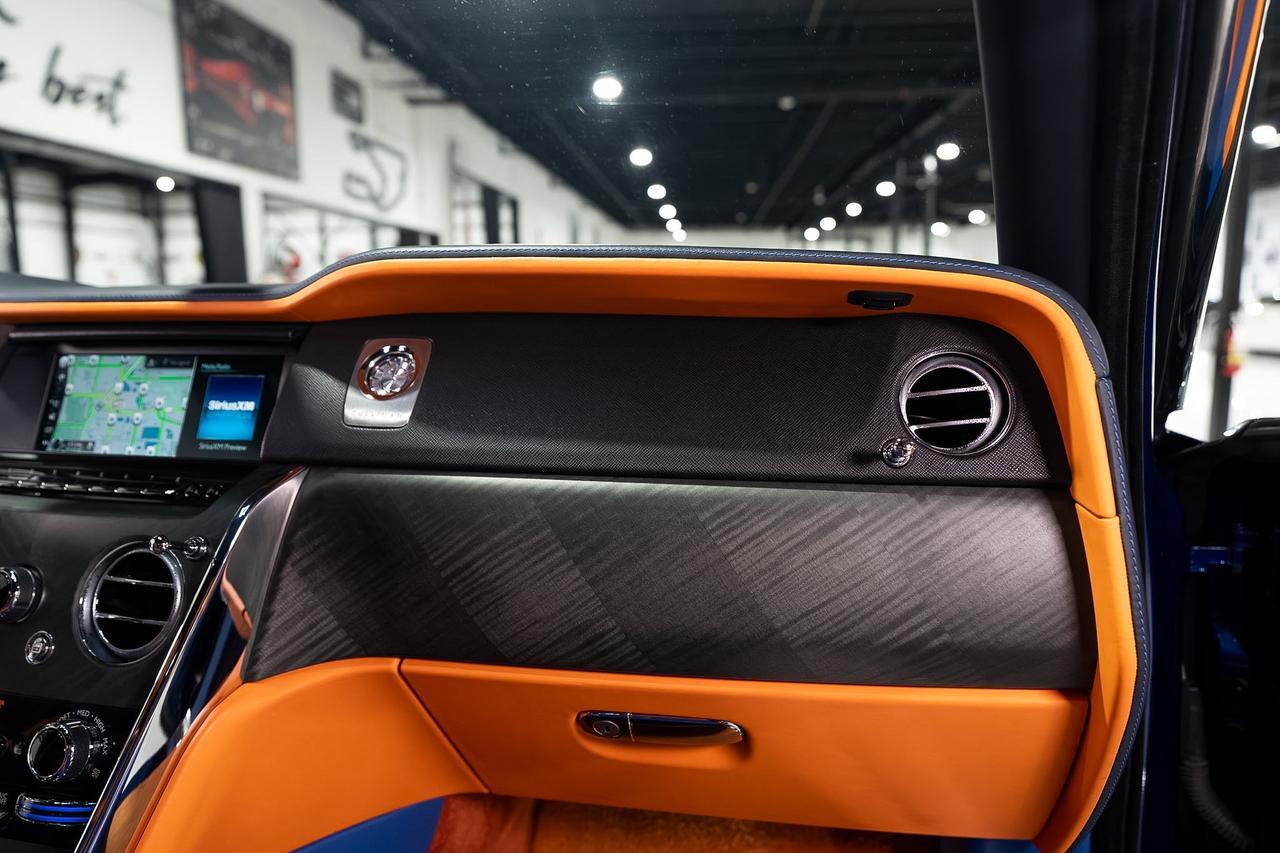 2019 Rolls-Royce Cullinan FOUR-PASSENGER CONFIGURATION! Salamanca Blue paint, Mandarin coachline, bespoke interior AND MORE!!! Fort Lauderdale FL
