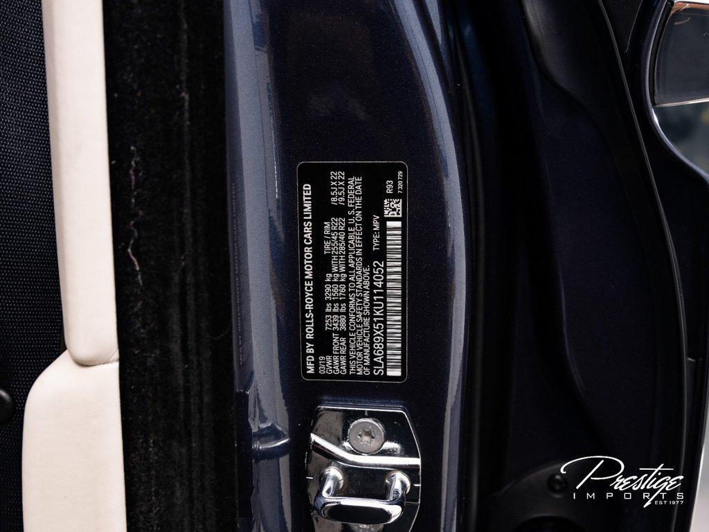 2019 Rolls-Royce Cullinan Sport Utility North Miami Beach FL