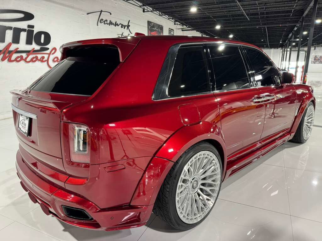 2019 Rolls-Royce Cullinan wide body kit, Magma Red paint, Bespoke Audio System, rear infotainment system AND MUCH MORE!! Fort Lauderdale FL