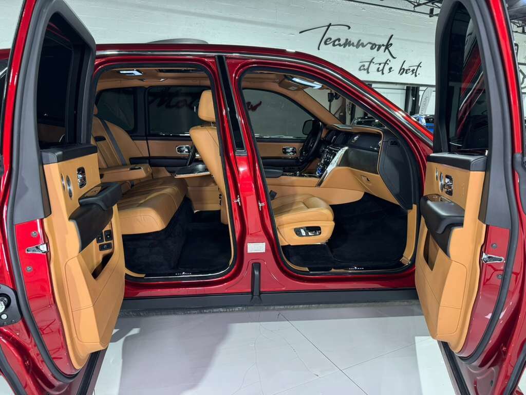 2019 Rolls-Royce Cullinan wide body kit, Magma Red paint, Bespoke Audio System, rear infotainment system AND MUCH MORE!! Fort Lauderdale FL