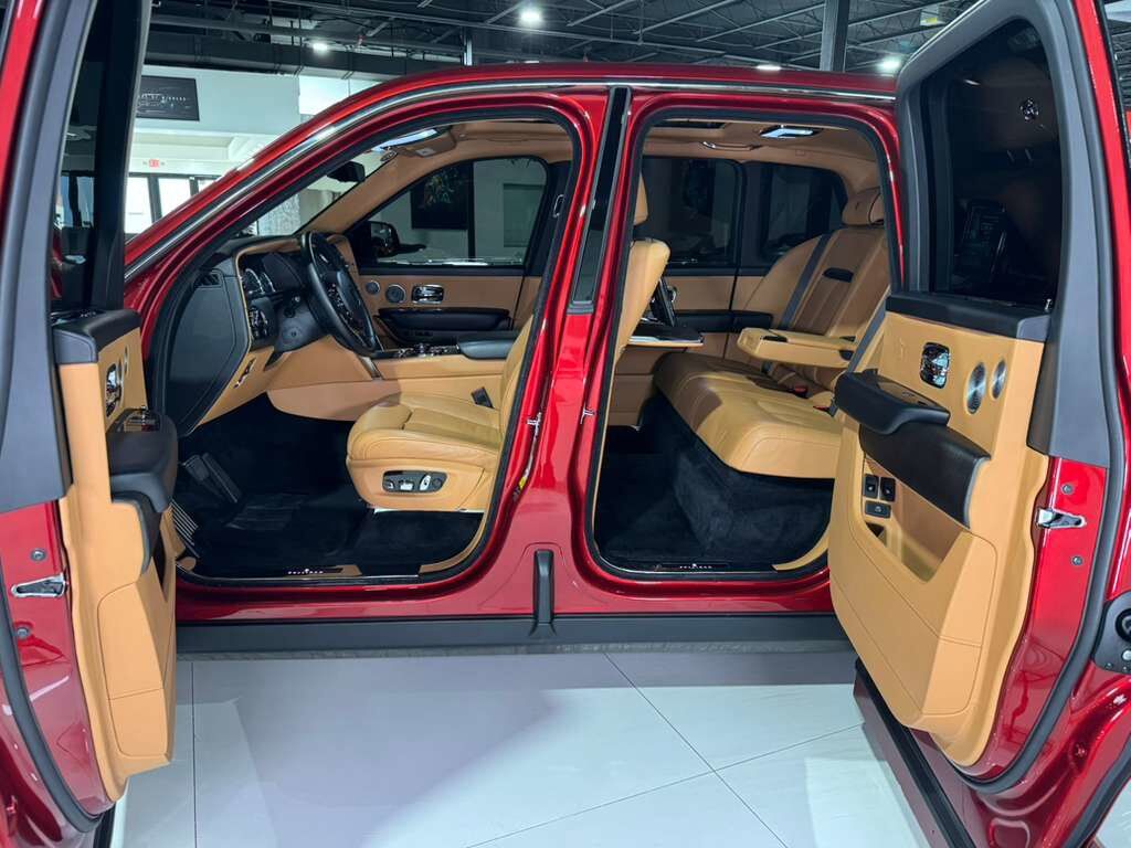 2019 Rolls-Royce Cullinan wide body kit, Magma Red paint, Bespoke Audio System, rear infotainment system AND MUCH MORE!! Fort Lauderdale FL