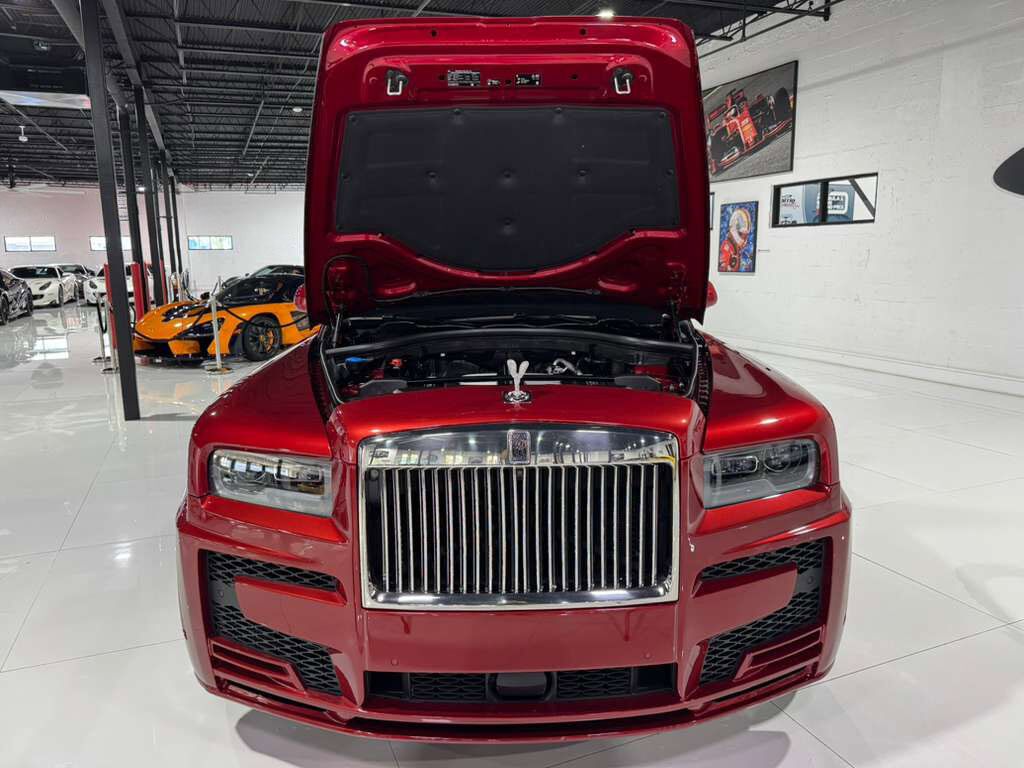 2019 Rolls-Royce Cullinan wide body kit, Magma Red paint, Bespoke Audio System, rear infotainment system AND MUCH MORE!! Fort Lauderdale FL