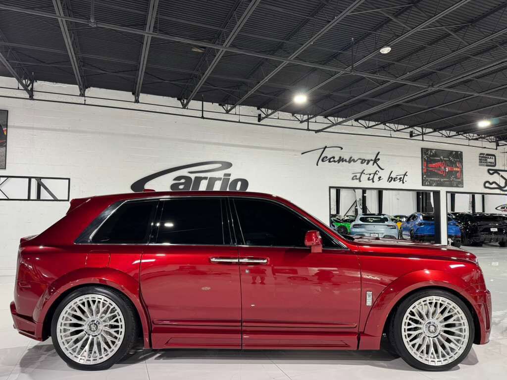 2019 Rolls-Royce Cullinan wide body kit, Magma Red paint, Bespoke Audio System, rear infotainment system AND MUCH MORE!! Fort Lauderdale FL