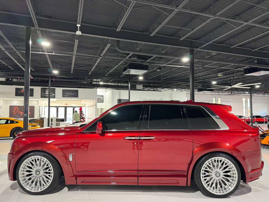 2019 Rolls-Royce Cullinan wide body kit, Magma Red paint, Bespoke Audio System, rear infotainment system AND MUCH MORE!! Fort Lauderdale FL