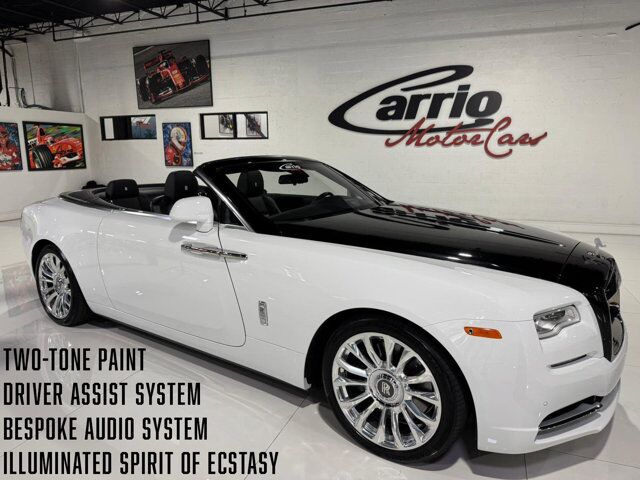 2019 Rolls-Royce Dawn two-tone paint, Bespoke Audio system, driver assist system, illuminated spirit of ecstasy AND MORE!! Fort Lauderdale FL